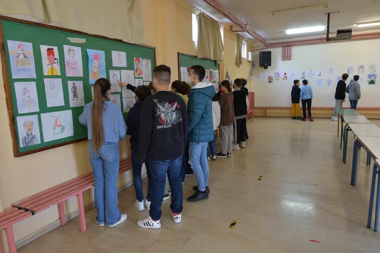 Πορτρέτα αγωνιστών του '21-Μαθητές